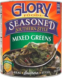 Glory Foods Southern Style Seasoned Mixed Greens 98 oz