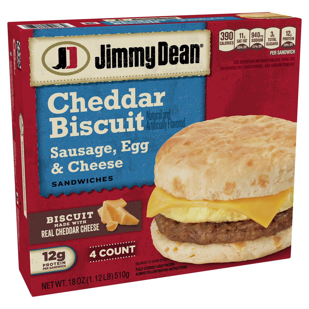 slide 1 of 8, Jimmy Dean Mixed Species Sausages, 18 oz