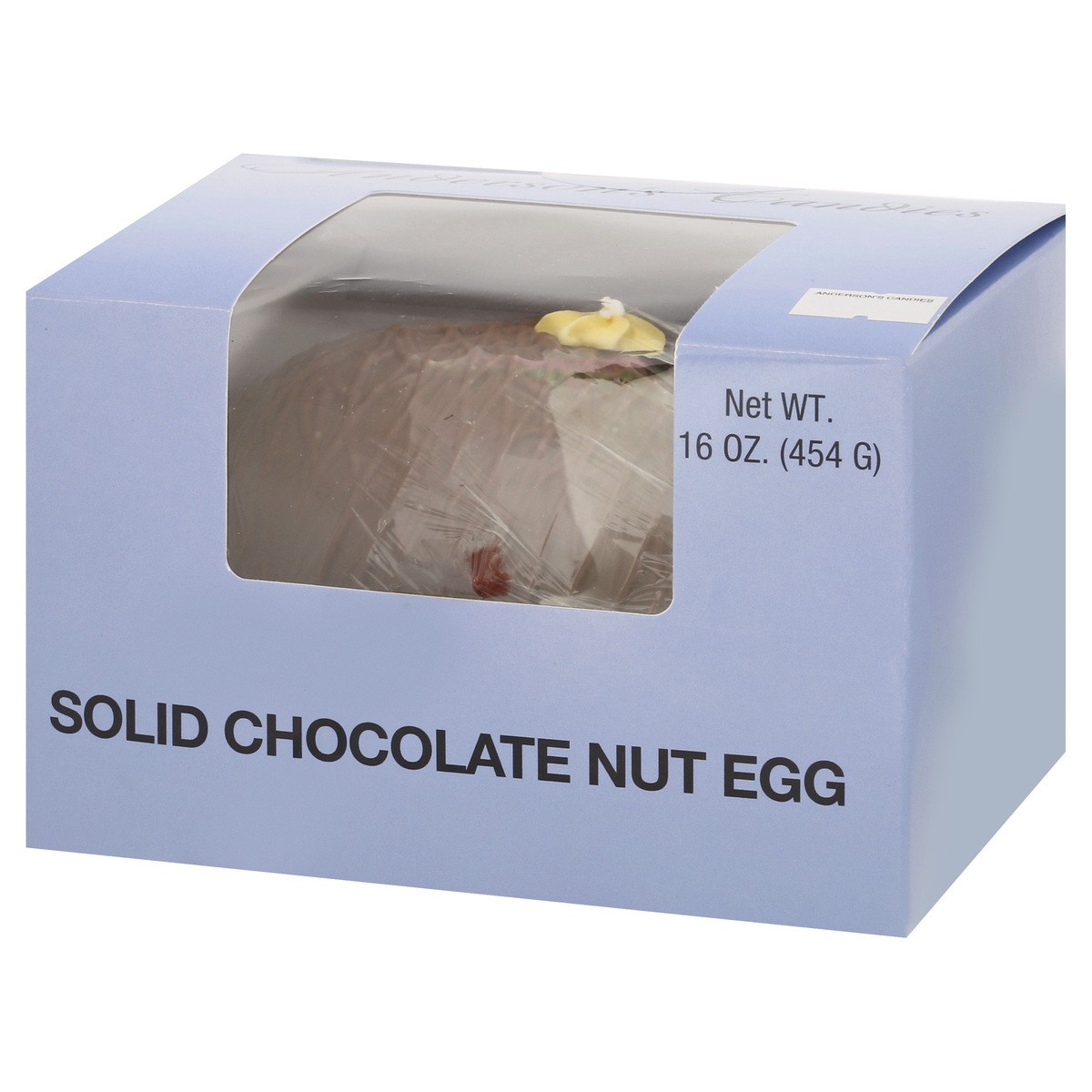 slide 7 of 9, Anderson's Candies Solid Chocolate Nut Egg 16 oz, 16 oz