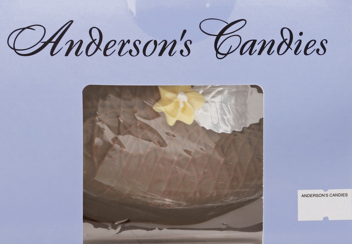 slide 8 of 9, Anderson's Candies Solid Chocolate Nut Egg 16 oz, 16 oz