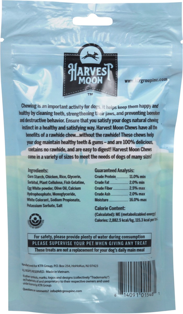 slide 8 of 9, Harvest Moon Hide Free Chicken Twist Sticks 4 Pack 4 ea, 4 ct