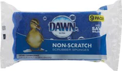 Dawn Ultra 9 Pack Non-Scratch Scrubber Sponges 9 ea
