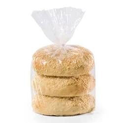 Hy-Vee Sesame Seed Bagels, 3 Count