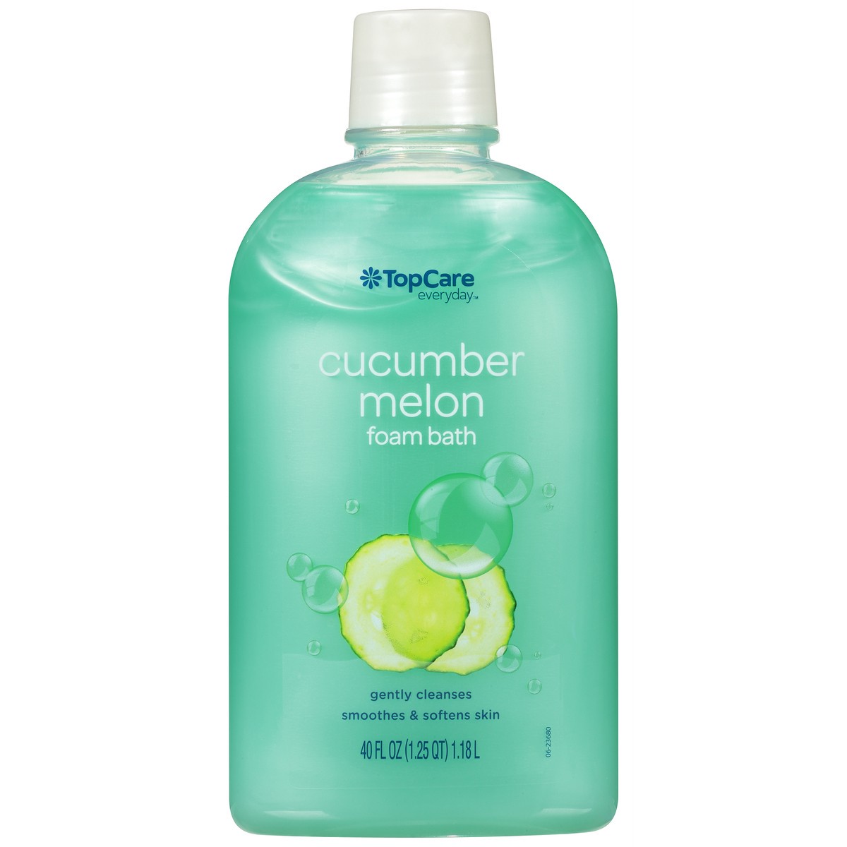 slide 1 of 11, TopCare Foam Bath, Cucumber Melon, 40 fl oz