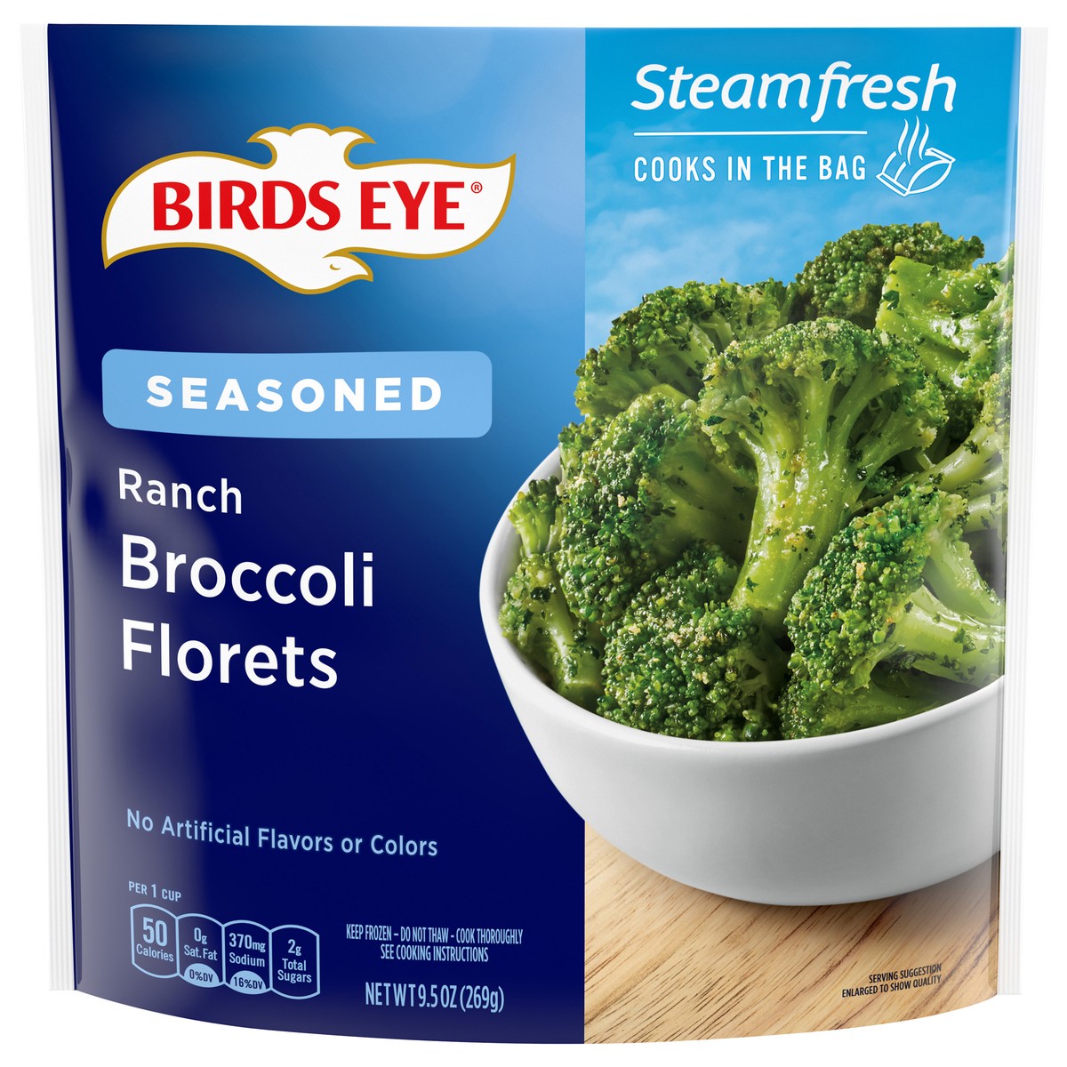 slide 4 of 11, Birds Eye Seasoned Ranch Broccoli Florets 9.5 oz, 9.5 oz