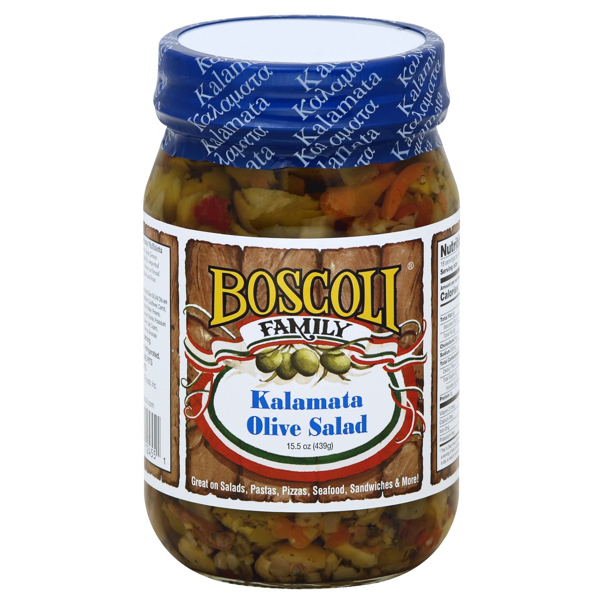 slide 3 of 3, Boscoli Olive Salad 15.5 oz, 15.5 oz