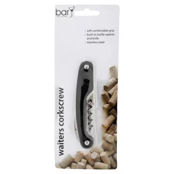 BarY3 Waiters Corkscrew Black