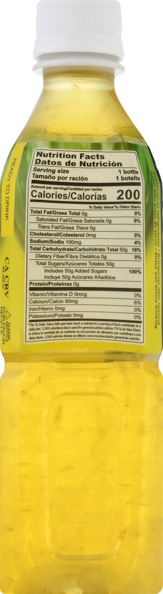 slide 8 of 9, Aloevine Refreshing Pineapple Aloe Vera Drink 16.9 fl oz, 16.9 fl oz