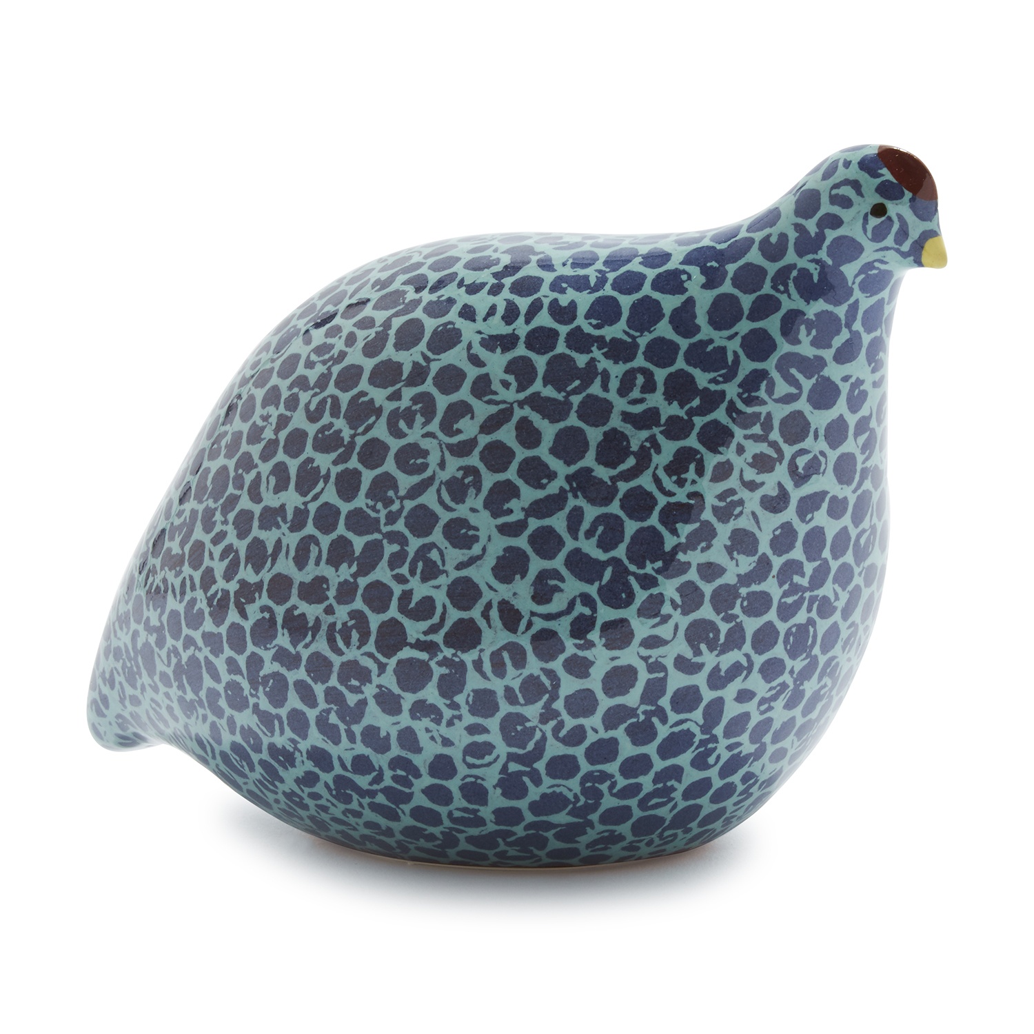 slide 1 of 1, Sur La Table Decorative Ceramic Quails, Blue, 1 ct