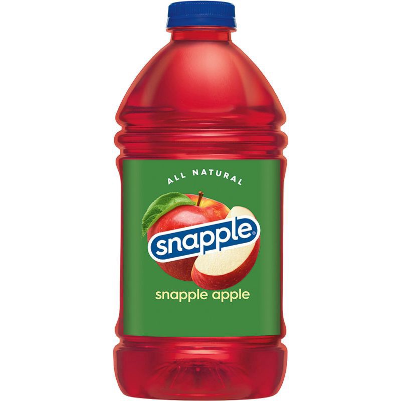 slide 5 of 5, Snapple  Apple Juice Drink 64 fl oz Bottle, 64 fl oz