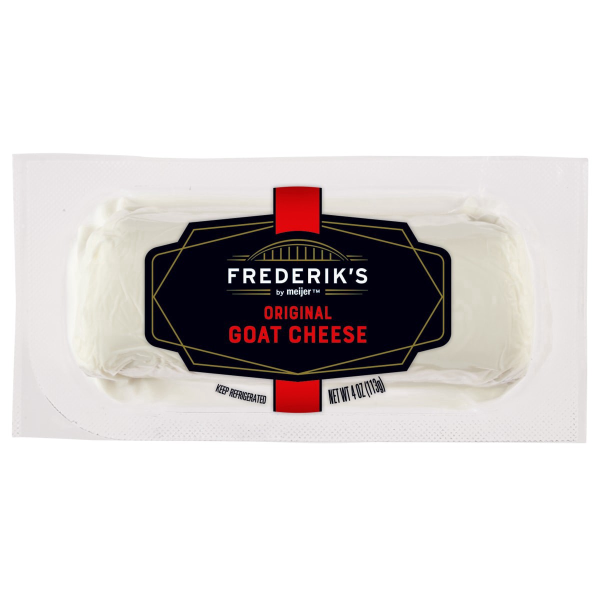 slide 1 of 5, Frederik's by Meijer Original Goat Cheese, 4 oz, 4 oz
