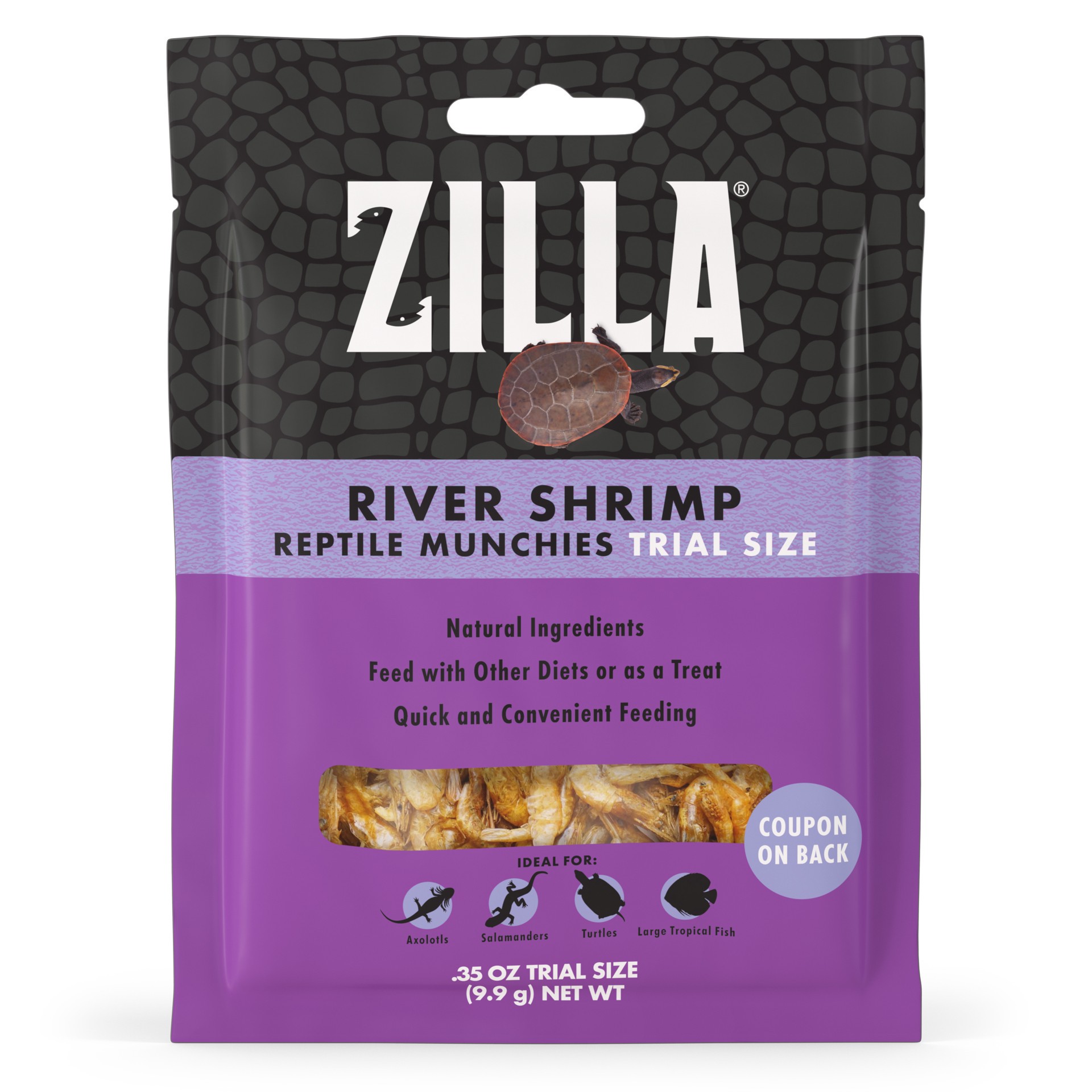 slide 5 of 7, Zilla Reptile Munchies River Shrimp .35 Ounces, 1 ct