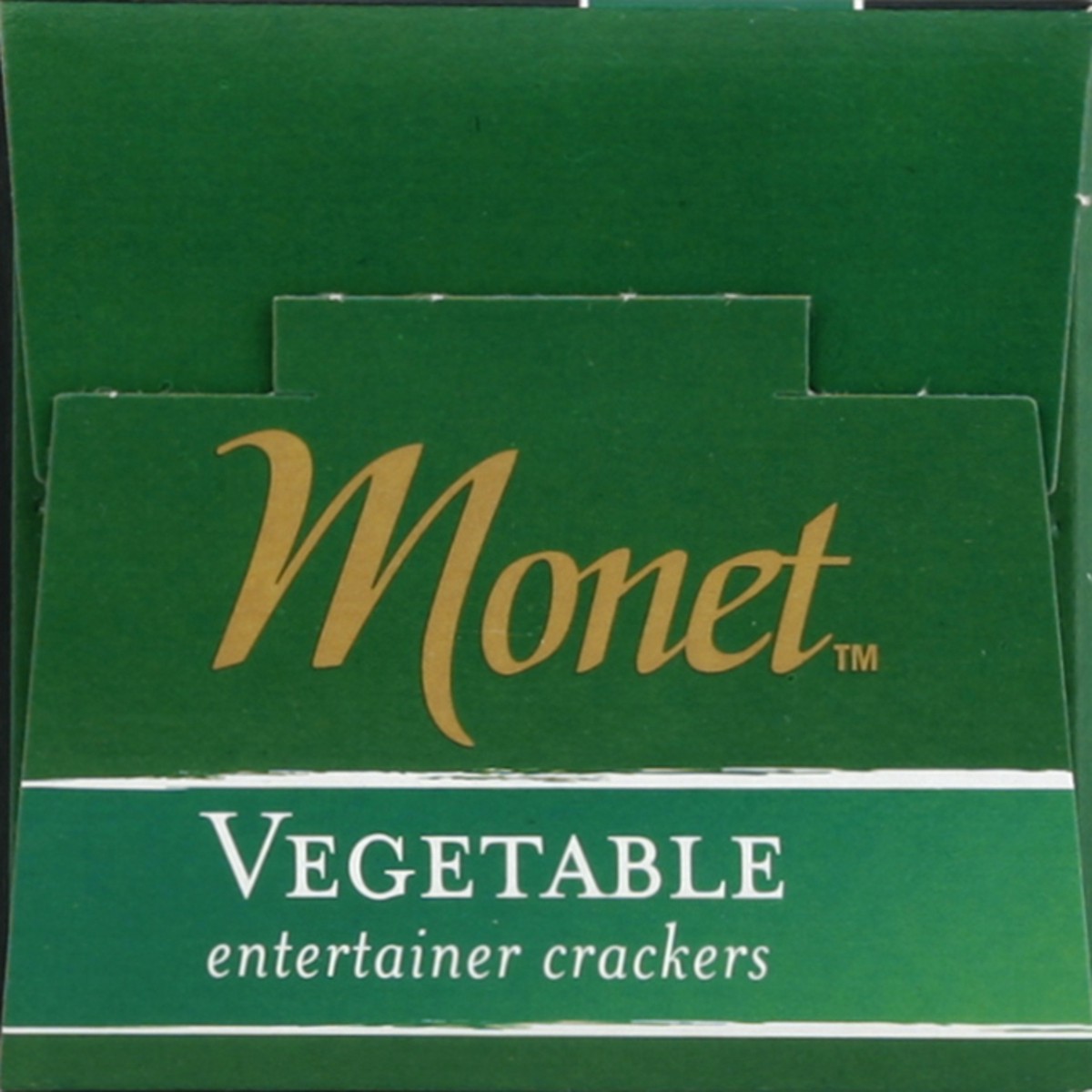 slide 4 of 4, Monet Veggie Crackers, 8 oz