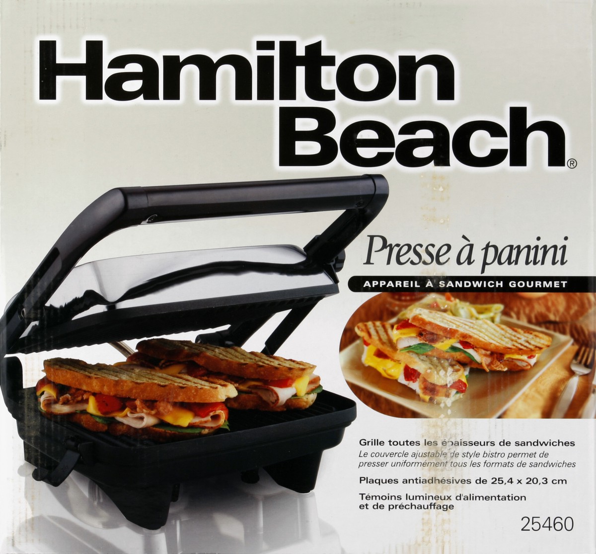 slide 5 of 5, Hamilton Beach Panini Press 1 ea, 1 ea