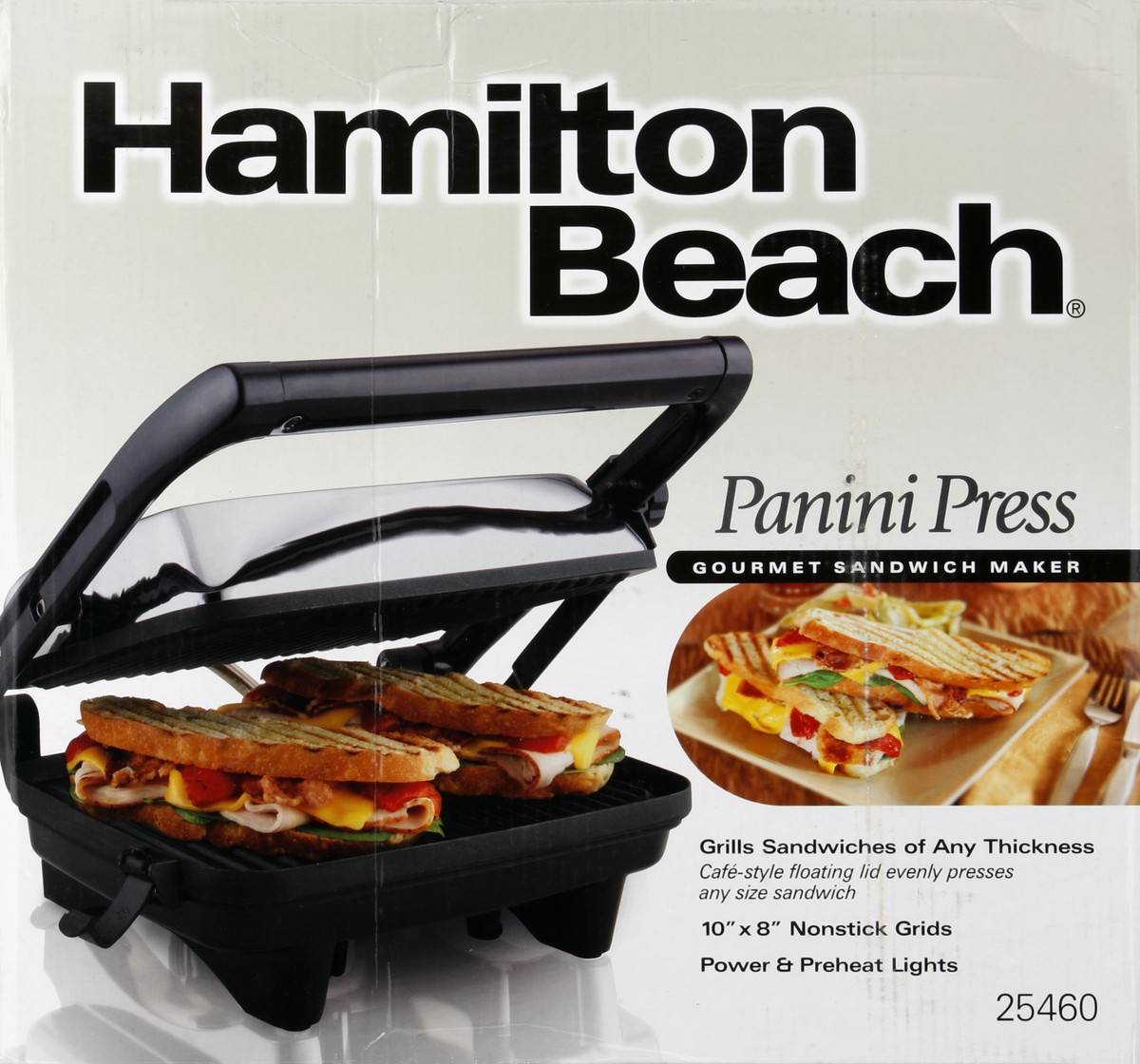 slide 4 of 5, Hamilton Beach Panini Press 1 ea, 1 ea