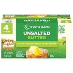 Harris Teeter Sweet Creamery Butter Quarters
