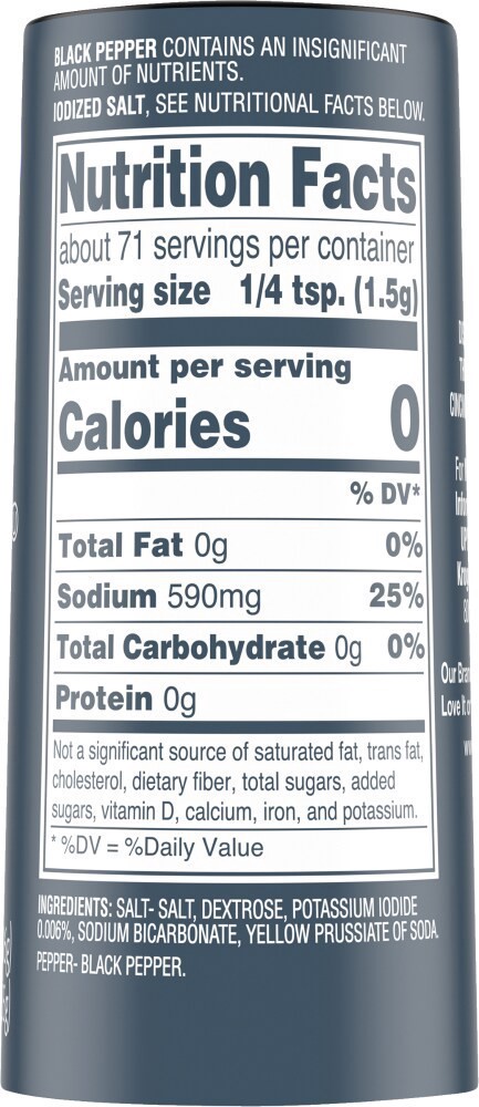 slide 2 of 5, Kroger Salt & Pepper Shakers, 5 oz