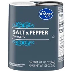 Kroger Salt & Pepper Shakers