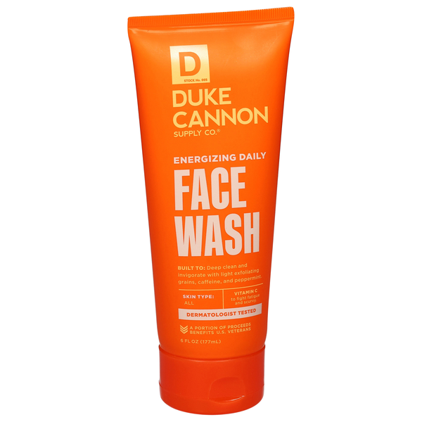 slide 1 of 1, Duke Cannon Face Wash 6 fl oz, 6 fl oz