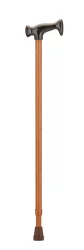 Nova Cane With T Handle - Walnut Grain