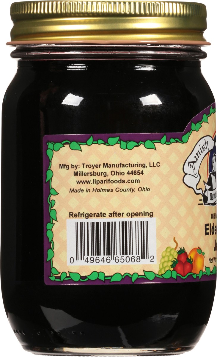 slide 4 of 9, Amish Wedding Old Fashioned Elderberry Jelly 18 oz, 18 oz