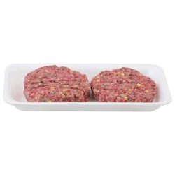 EZ Prime Sweet Onion and Cheddar Pub Burger