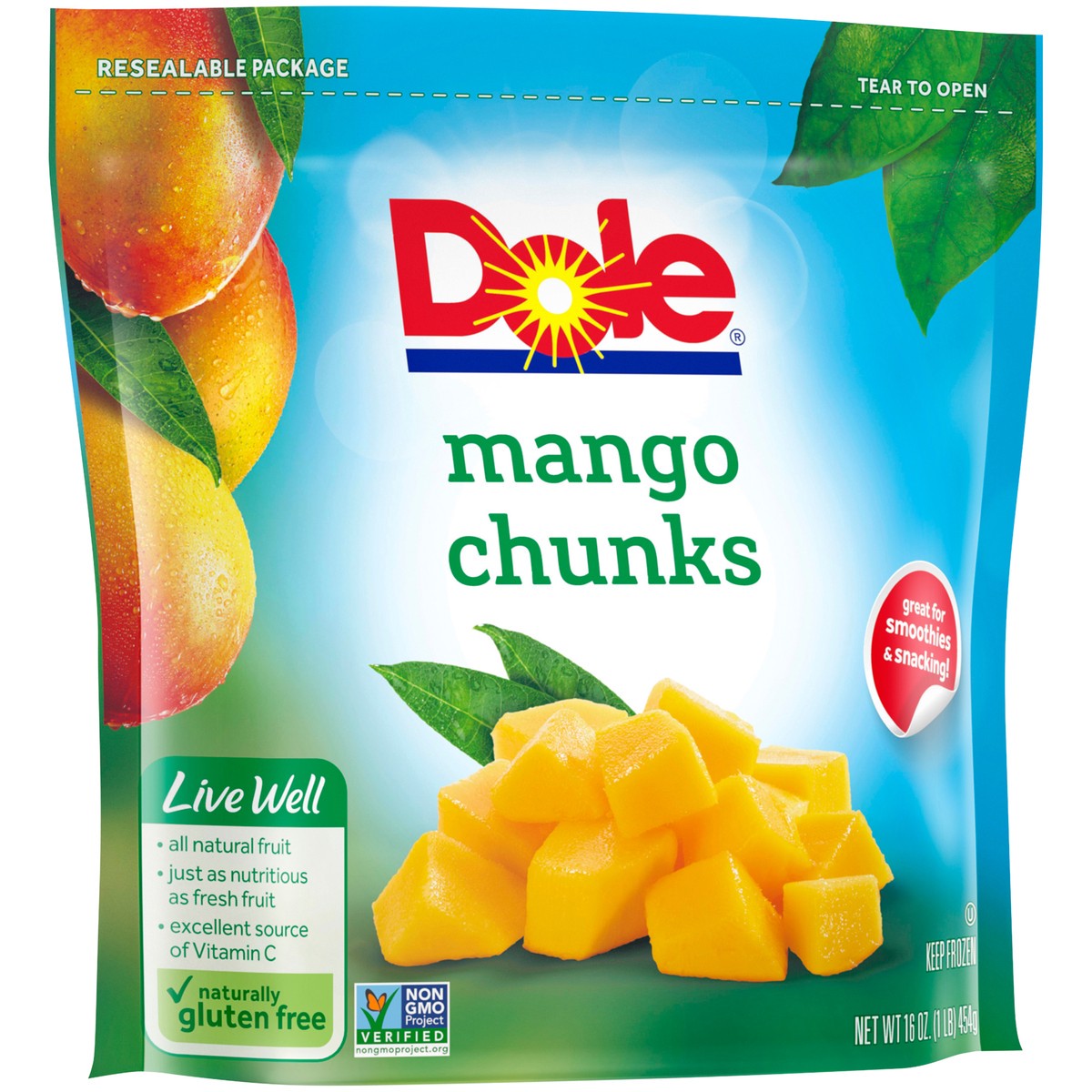 slide 2 of 9, Dole Mango Chunks, 16 oz