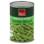 slide 1 of 1, Harris Teeter French Style Green Beans, 14.5 oz