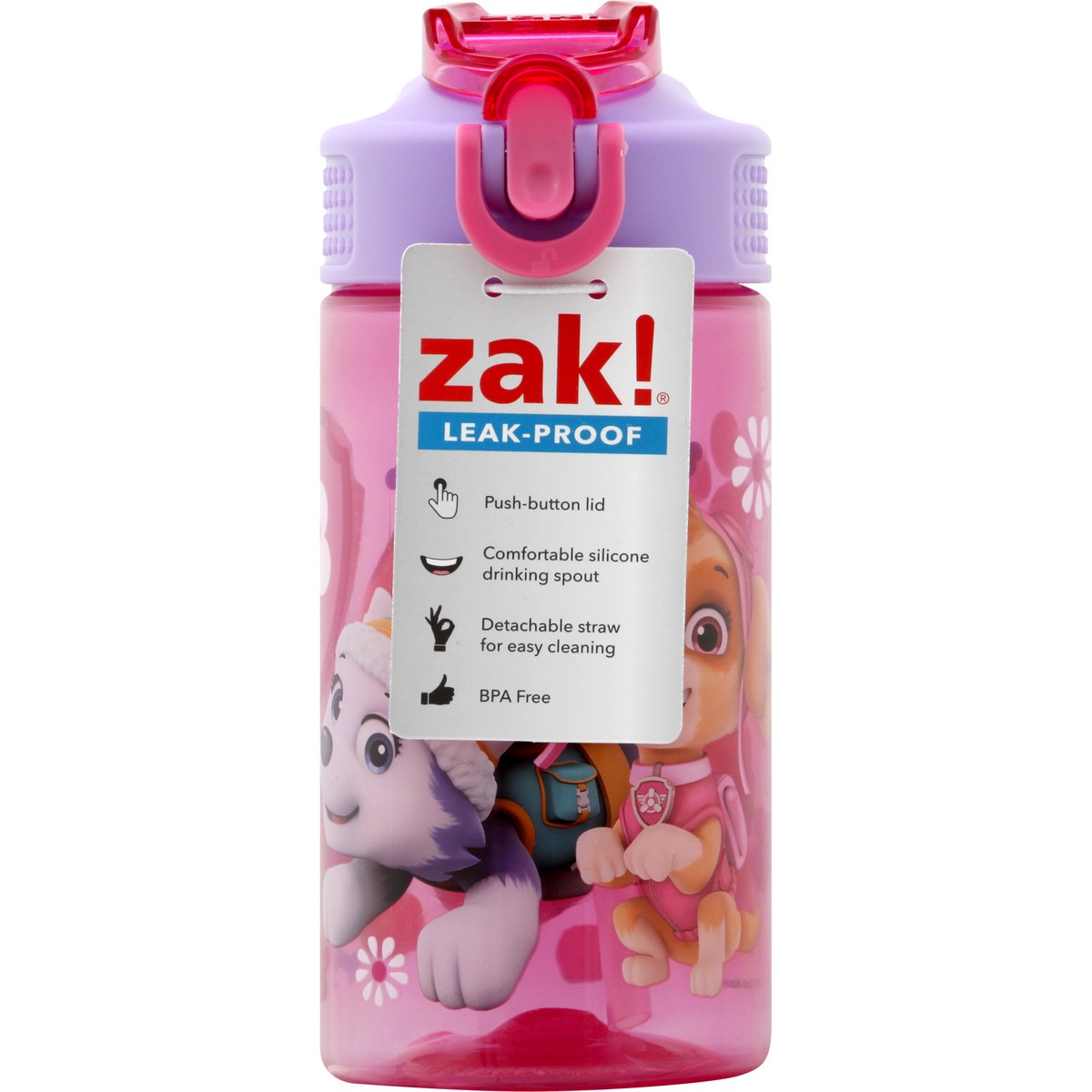 slide 9 of 9, Zak! Designs Water Bottle 1 ea, 1 ct