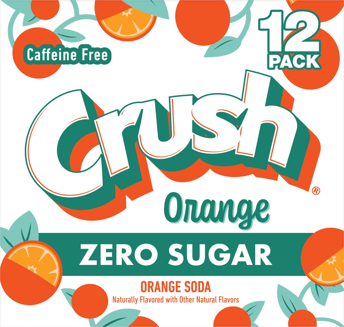 slide 2 of 7, Crush Orange Soda Zero Sugar - 144 fl oz, 144 fl oz