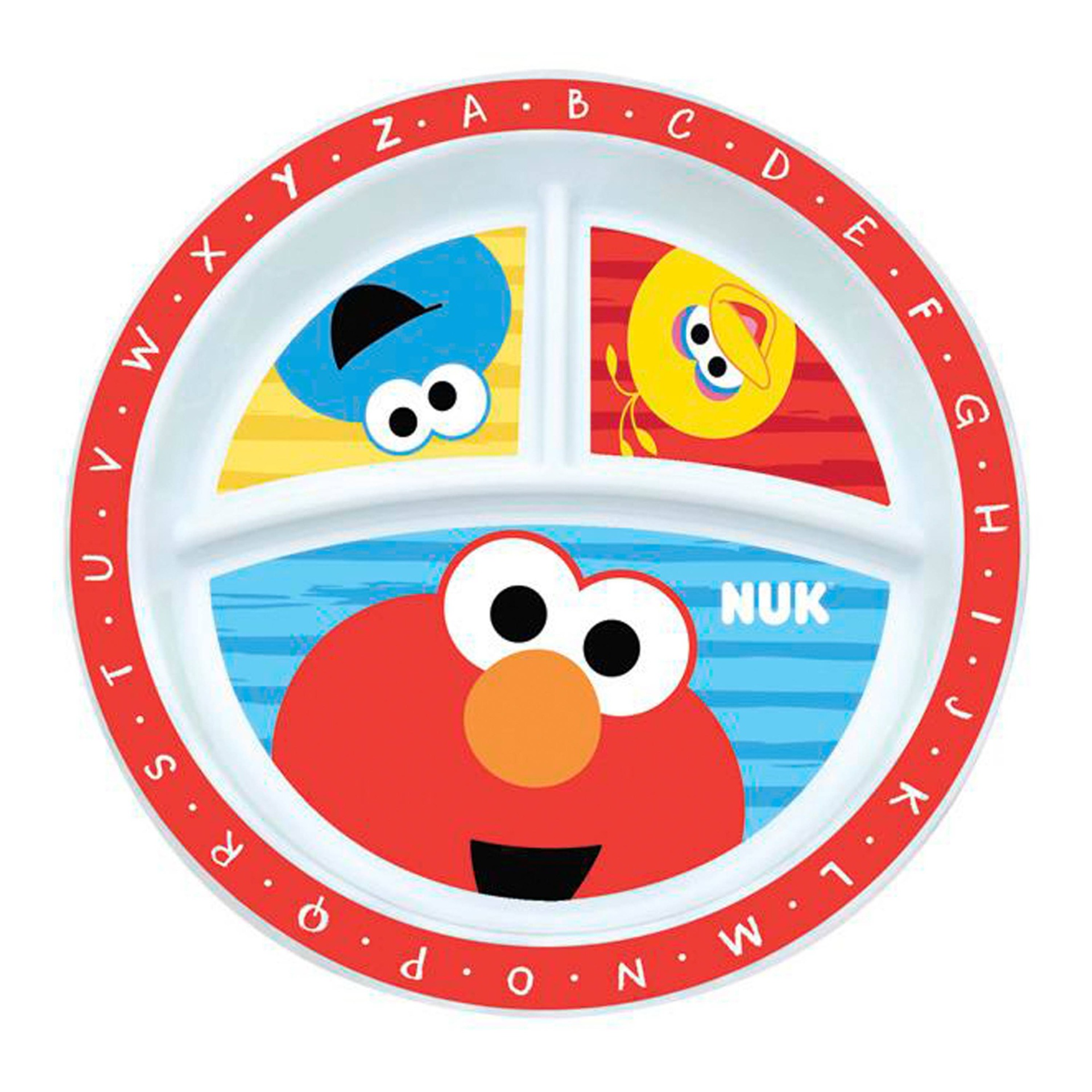 slide 1 of 1, NUK Sesame Street Plate, 1 ct