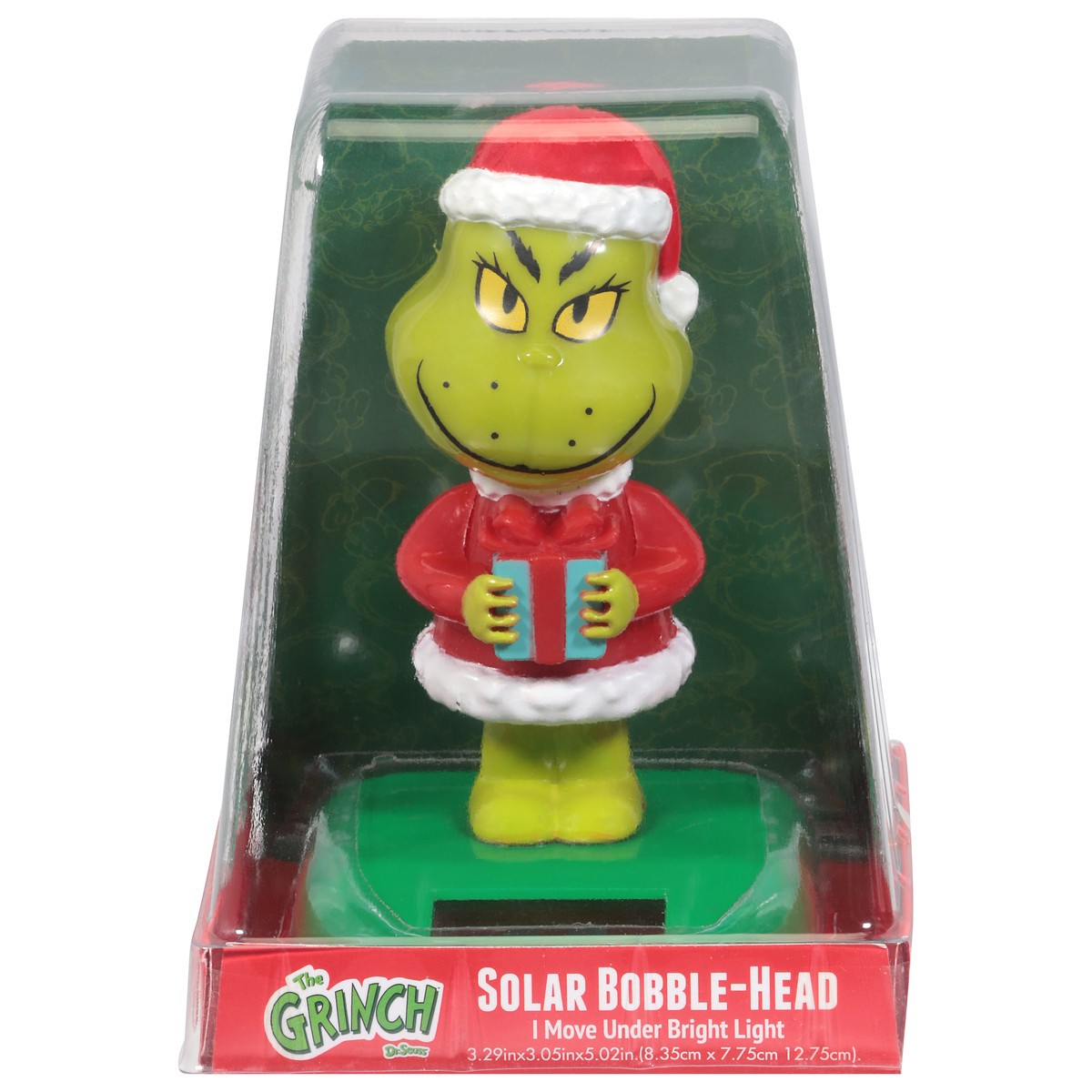 slide 6 of 12, Grinch Solar Bobble-Head, 1 ct