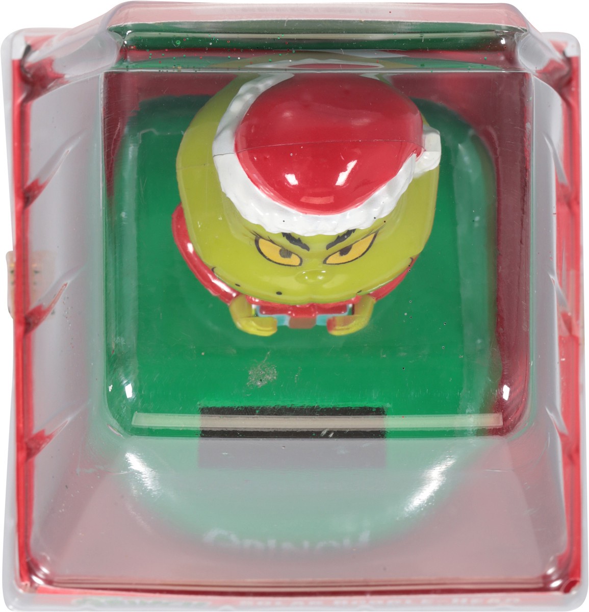 slide 11 of 12, Grinch Solar Bobble-Head, 1 ct
