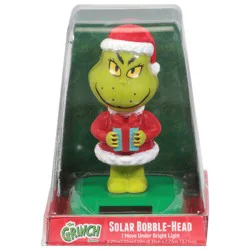 Grinch Solar Bobble-Head