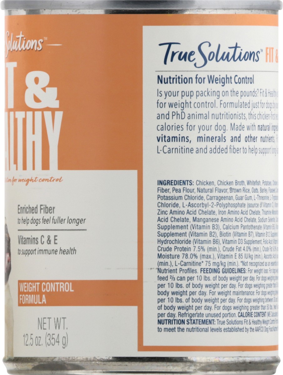 slide 8 of 9, BLUE Buffalo True Solutions Fit & Healty Adult Dog, 12.5 oz