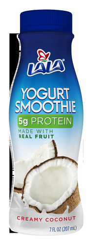 slide 1 of 1, LALA Creamy Coconut Yogurt Smoothie, 7 fl oz