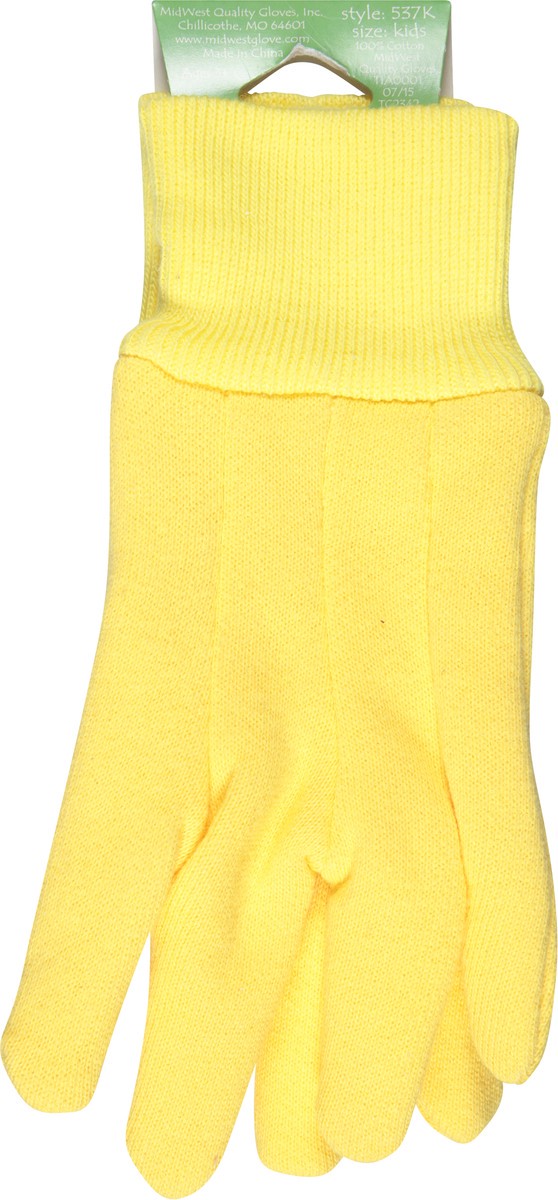slide 4 of 10, Midwest Kids Jersey Gloves 1 ea, 1 ct