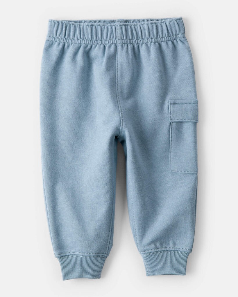 slide 5 of 6, Carter's Carters Baby Boy 2-Piece DayDream Fleece Mountain Pullover & Pant Set - Blue Blue 12M, 2 pc