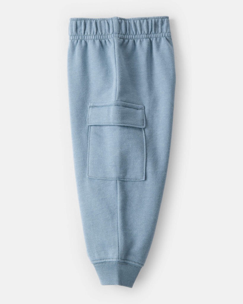 slide 2 of 6, Carter's Carters Baby Boy 2-Piece DayDream Fleece Mountain Pullover & Pant Set - Blue Blue 12M, 2 pc