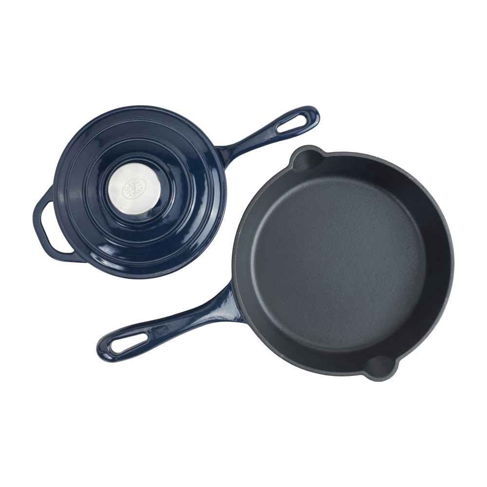 slide 2 of 4, Dash Of That Sauce Pan & Skillet 3 Piece Set, 3 ct set
