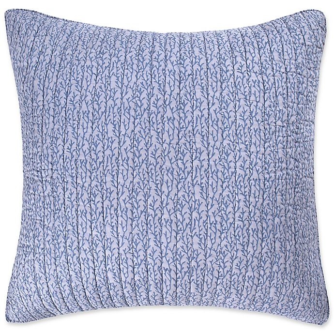 slide 1 of 3, Levtex Home Cerralvo European Pillow Sham - Blue, 1 ct