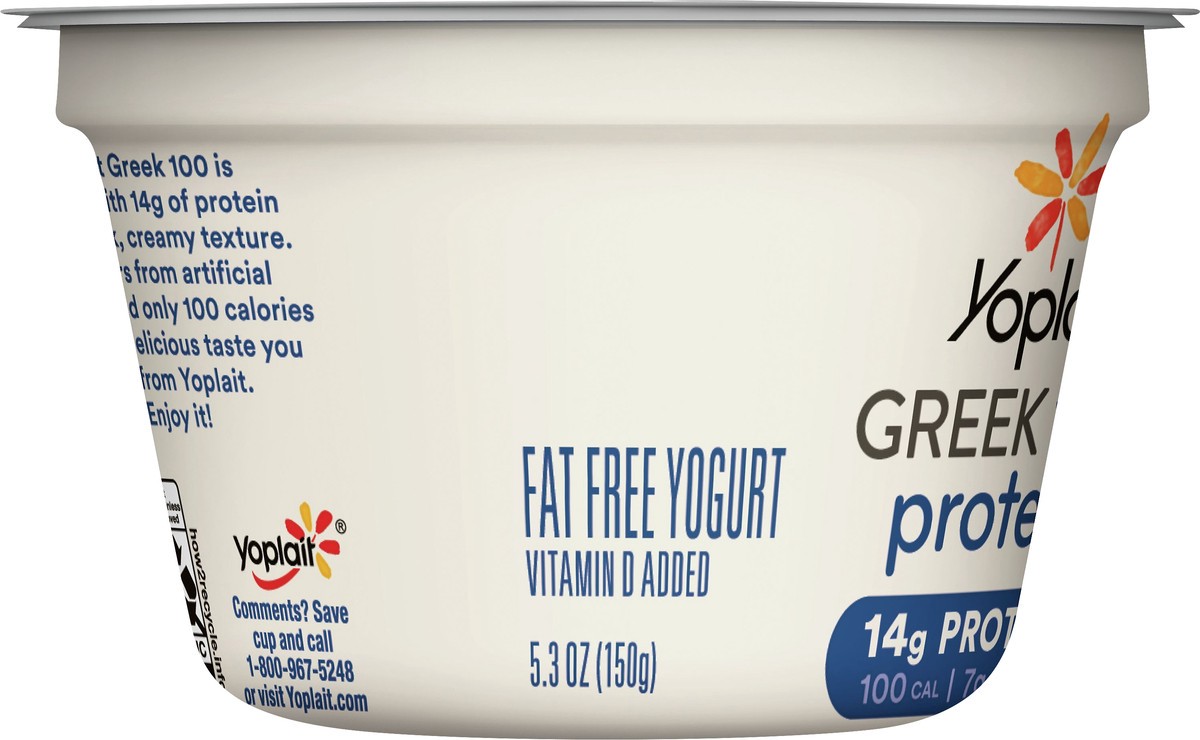 slide 13 of 13, Yoplait Greek 100 Protein Fat Free Mixed Berry Yogurt 5.3 oz, 5.3 oz