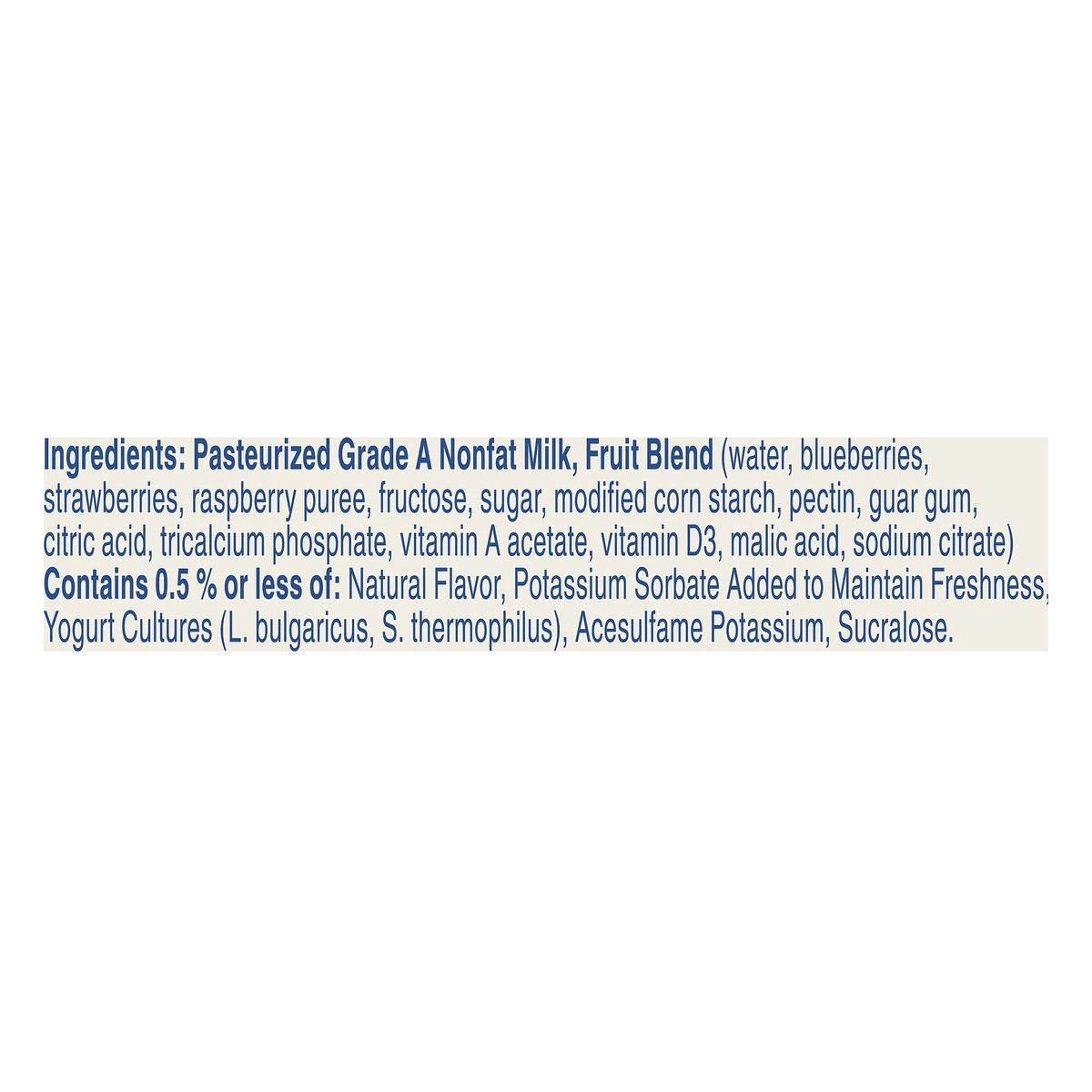slide 11 of 13, Yoplait Greek 100 Protein Fat Free Mixed Berry Yogurt 5.3 oz, 5.3 oz