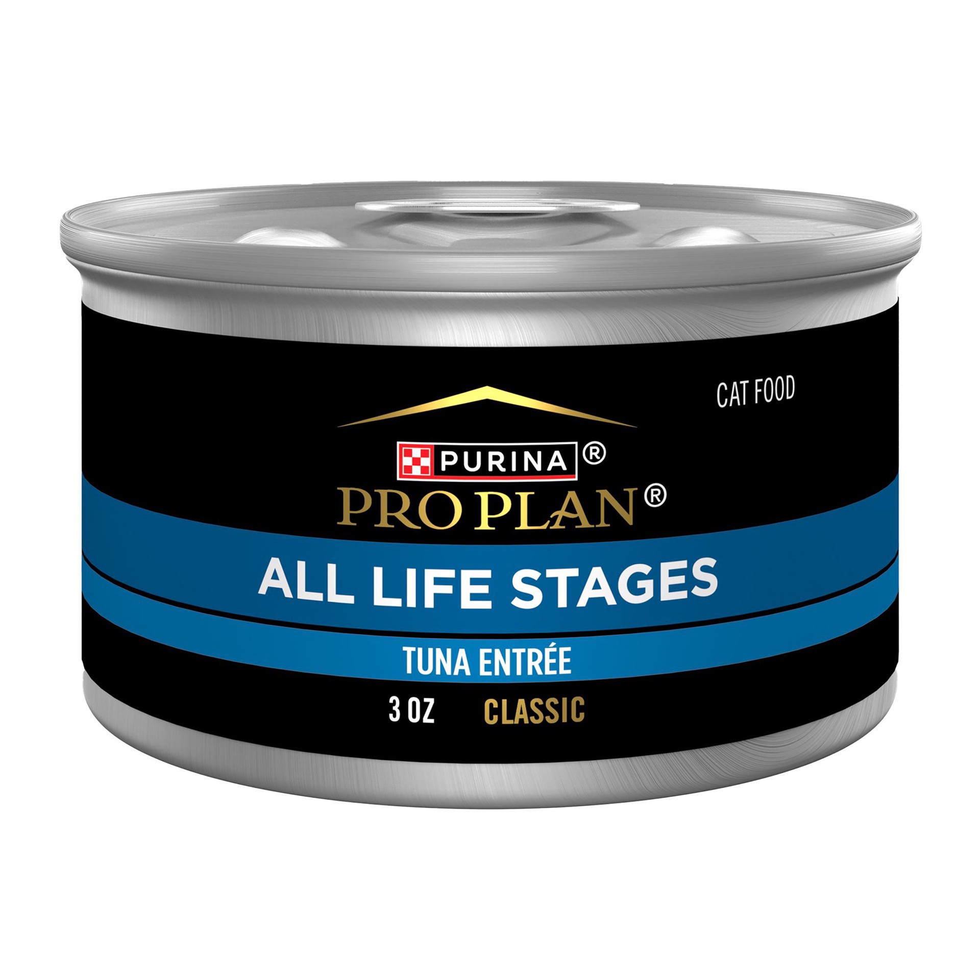 slide 1 of 1, Purina Pro Plan Cat - All Life Stages, Pate, Tuna, 3 Oz, 3 oz
