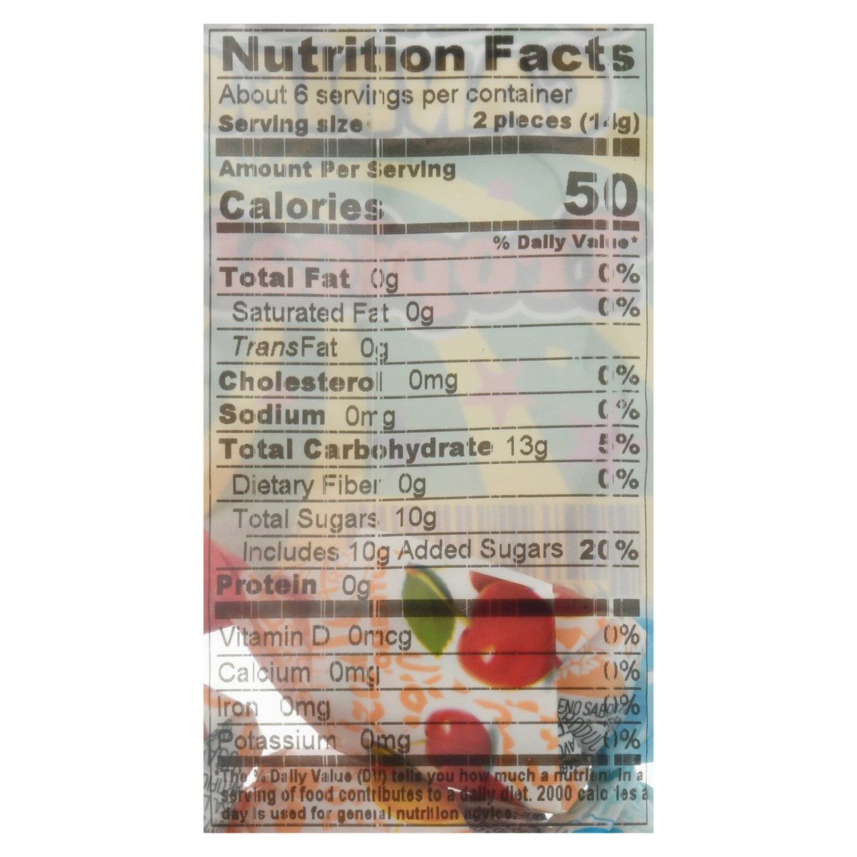 slide 4 of 14, Janie's Candies Tropical Fruits Candy 2.5 oz, 1 ct