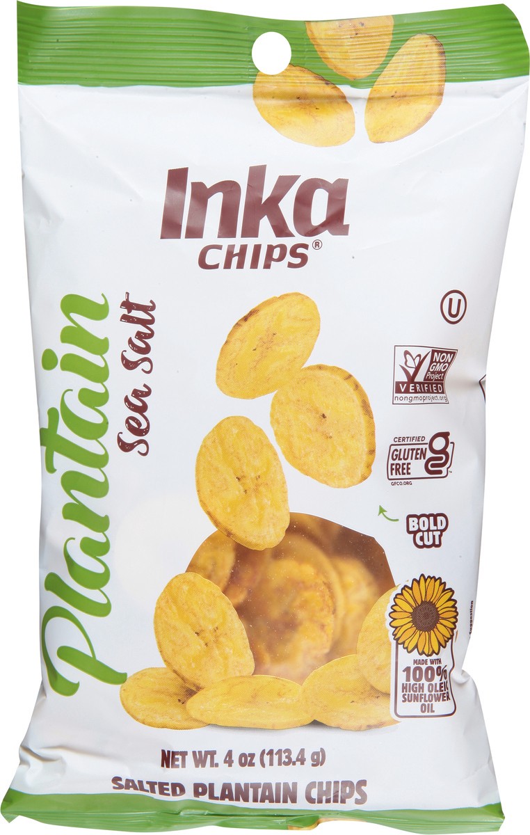 slide 7 of 9, Inka Sea Salt Plantain Chips 4 oz, 4 oz