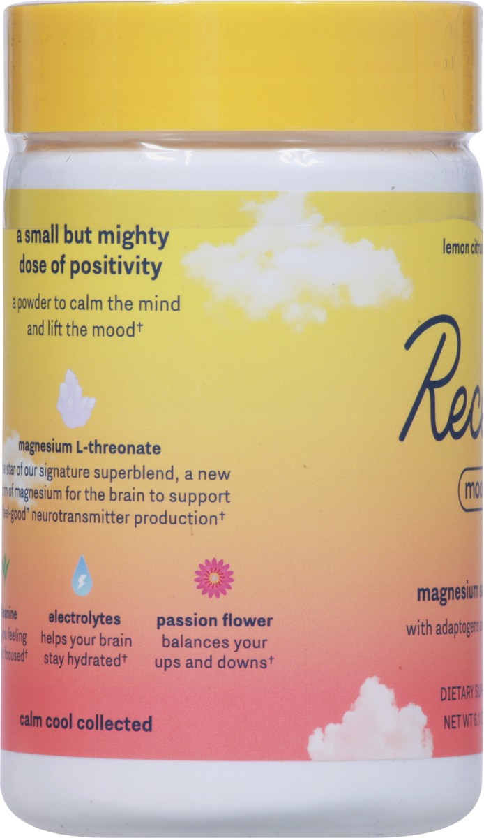 slide 8 of 9, Recess Mood Lemon Citrus Calming Magnesium Superblend Powder, 1 ct