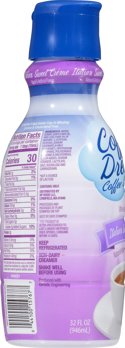 slide 6 of 8, Coffee Dream Italian Sweet Creme- 32 fl oz, 1 qt