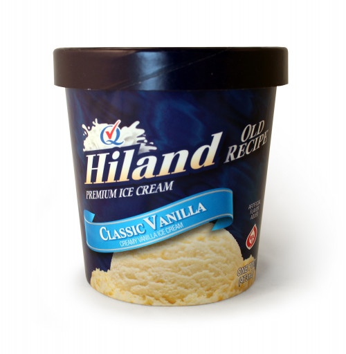 slide 1 of 1, Hiland Dairy Old Recipe Real Vanilla Ice Cream, 1 pint