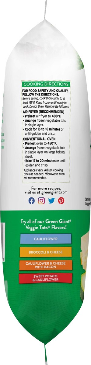 slide 2 of 9, Green Giant Zucchini Tots, Parmesan Cheese, 12 oz